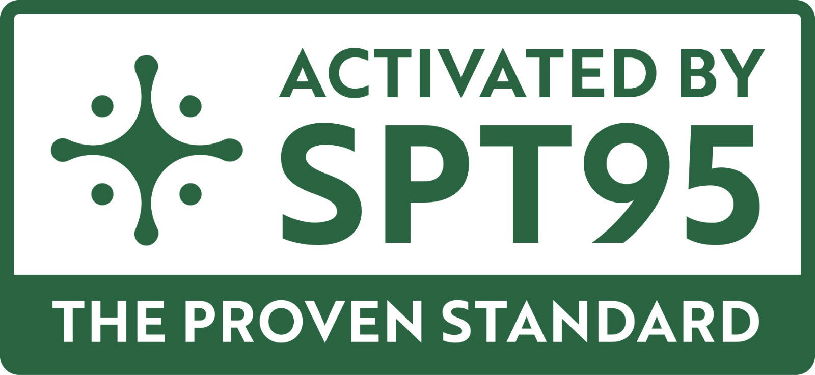 Activated by SPT95 · The proven standard